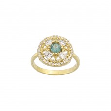 Δαχτυλίδι Σε Κίτρινο Χρυσό 14K Aloro (RI368 - ΖΧ1879)